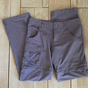 GUC Hiking Outdoor Pants Columbia Brand with Adjustable Legs Size Small 7 - 8